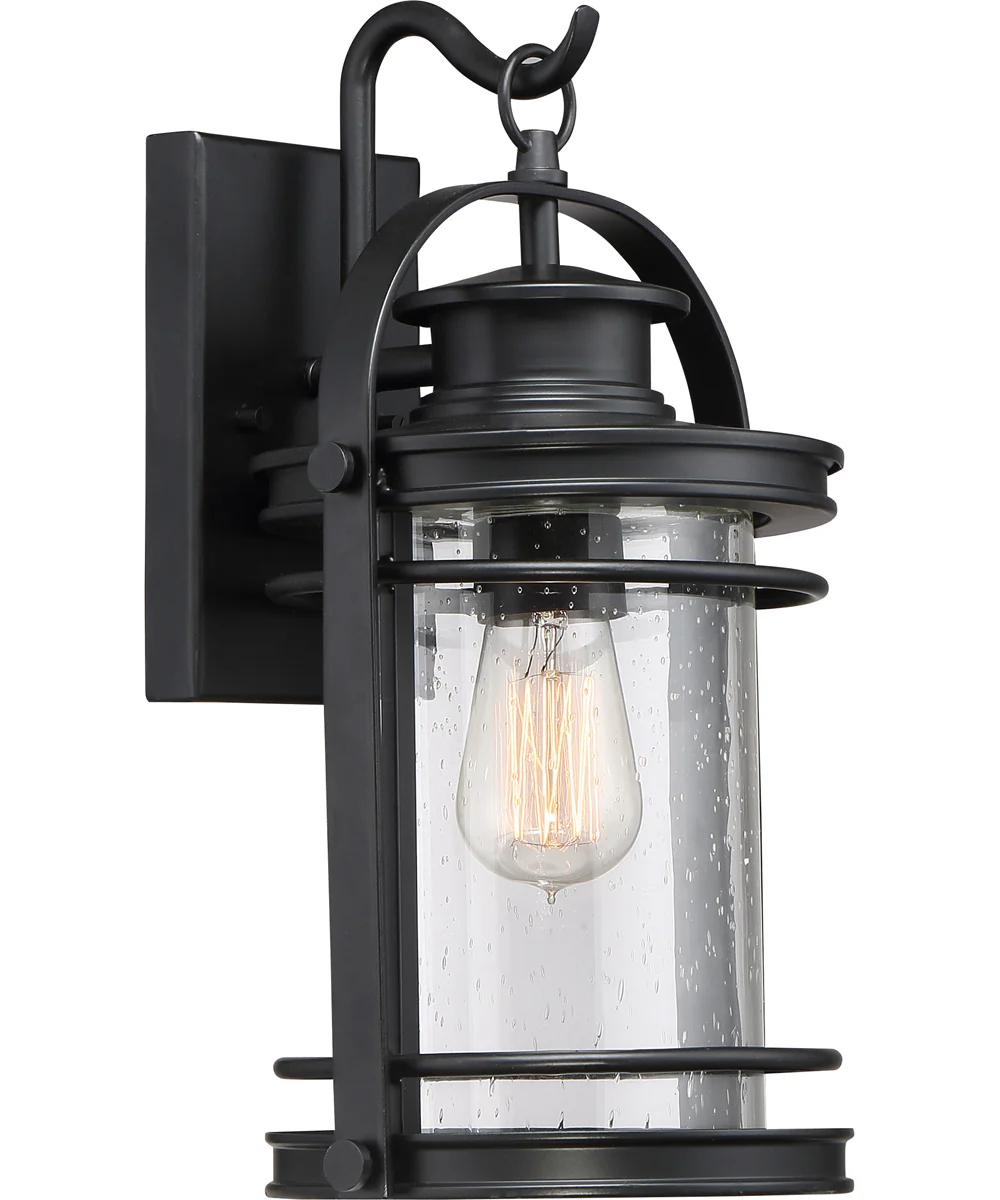 Booker Medium 1-light Outdoor Wall Light Mystic Black - Image 2