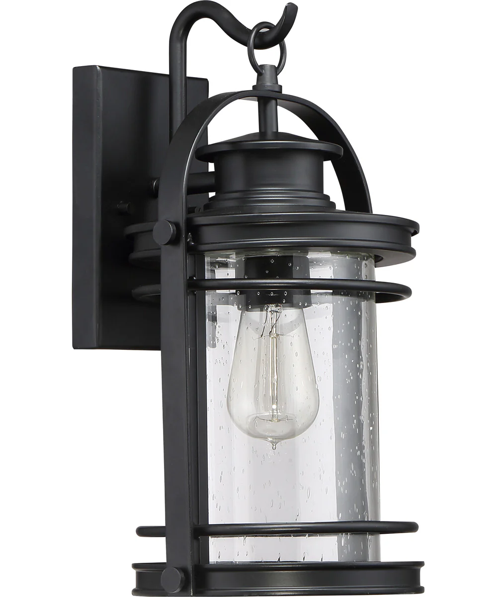 Booker Medium 1-light Outdoor Wall Light Mystic Black - Image 3