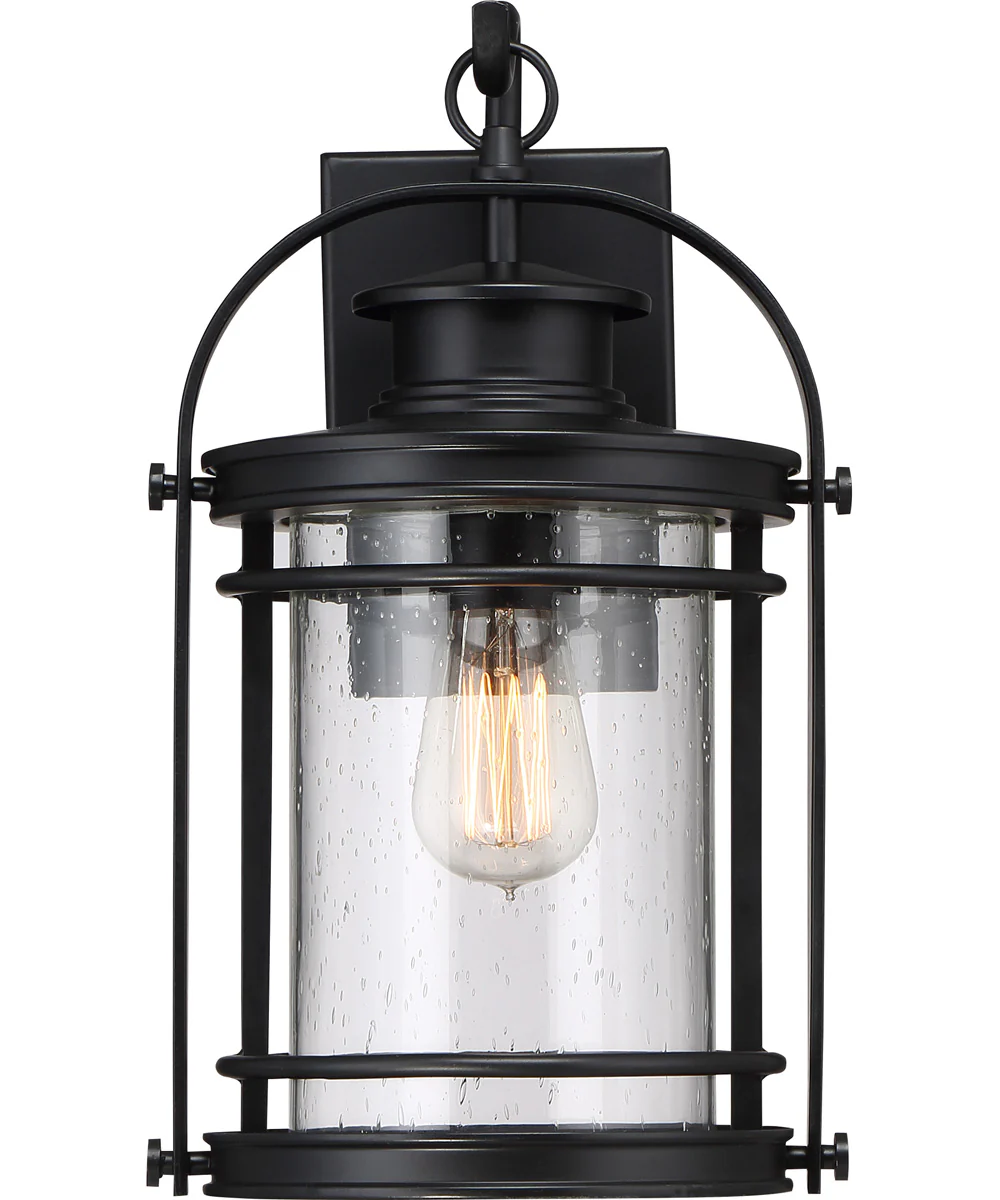 Booker Medium 1-light Outdoor Wall Light Mystic Black - Image 4
