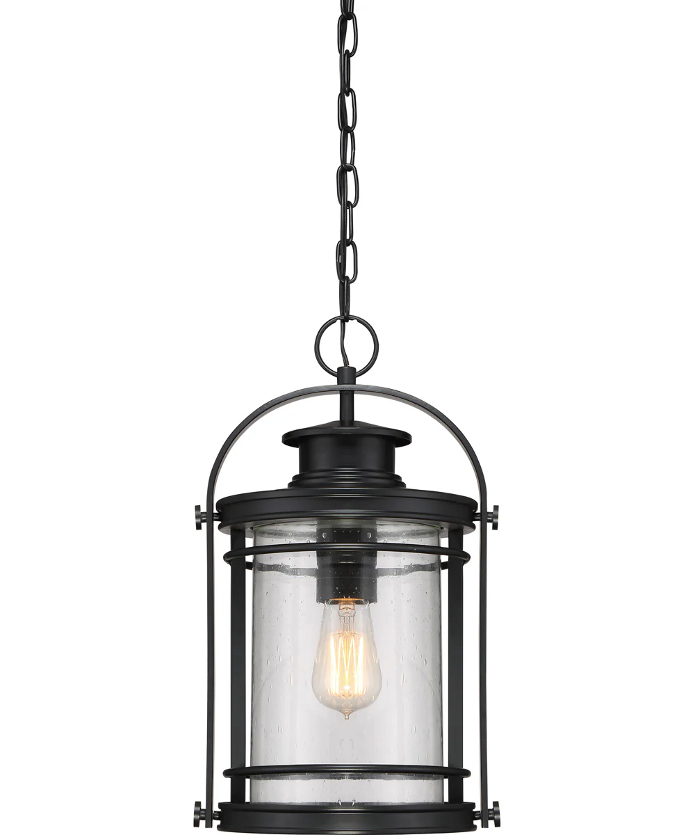 Booker Small 1-light Mini Pendant Mystic Black