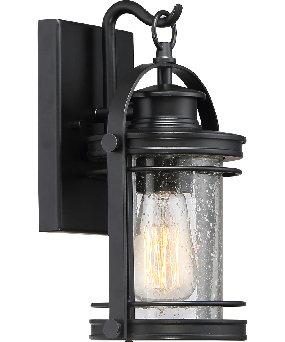 Booker Small 1-light Outdoor Wall Light Mystic Black - Image 2