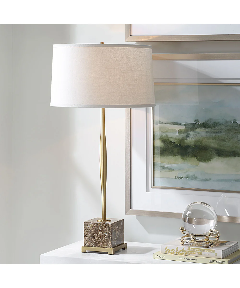 Booker Thin Brass Table Lamp - Image 2