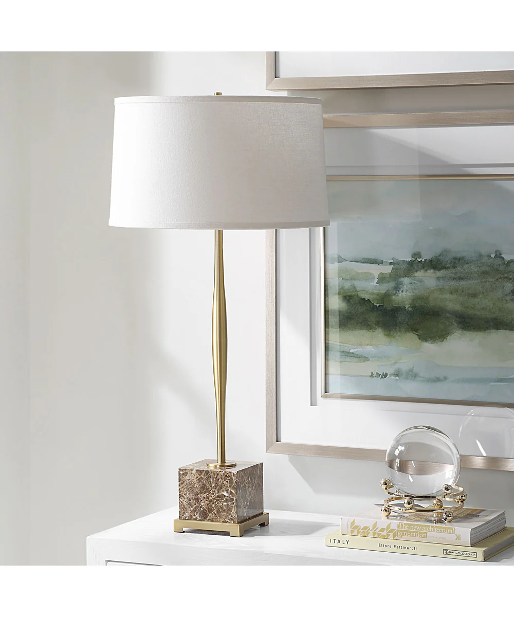 Booker Thin Brass Table Lamp - Image 3