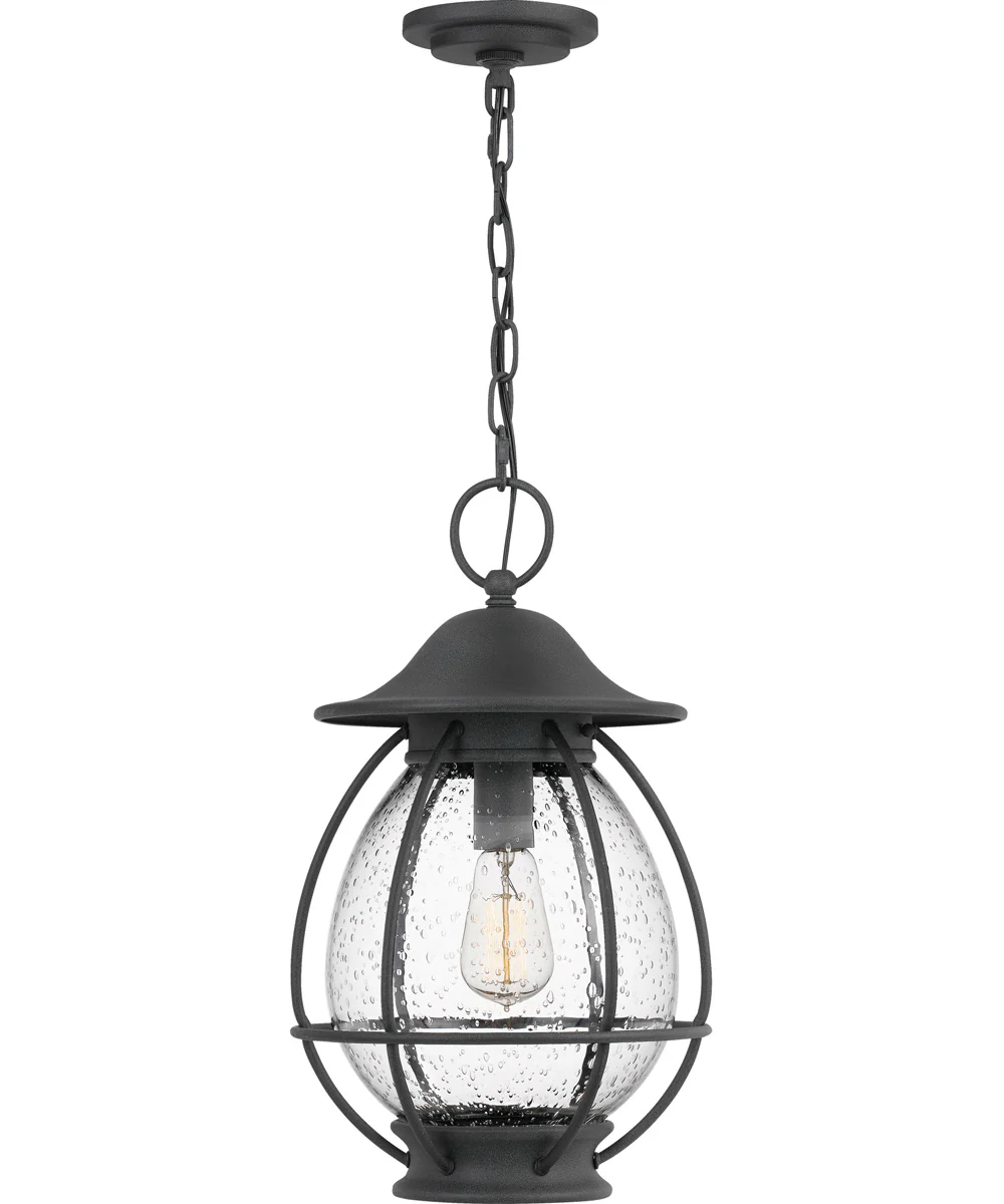 Boston Small 1-light Mini Pendant Mottled Black