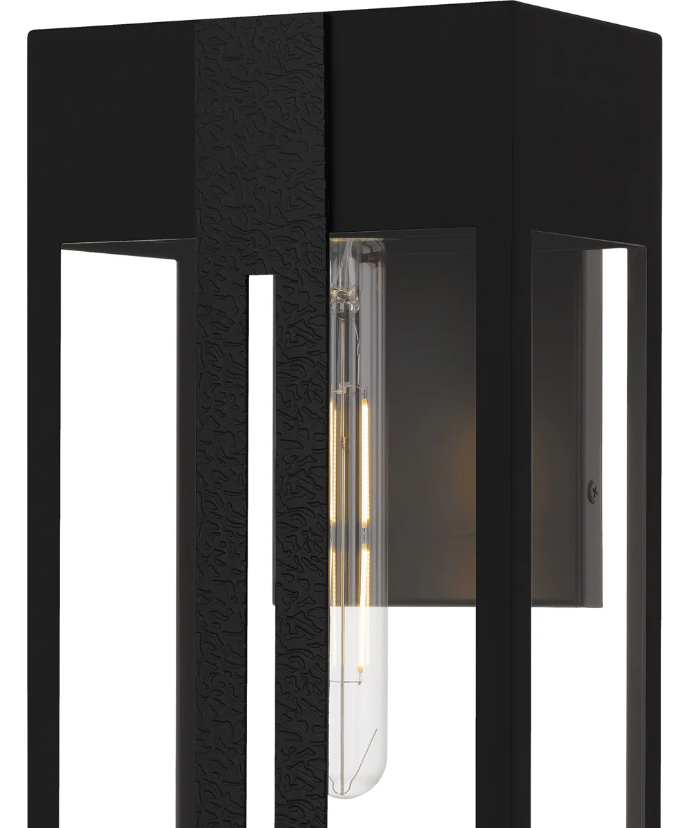Boswell Medium 1-light Outdoor Wall Light  Coastal Armour Aluminum Matte Black - Image 5
