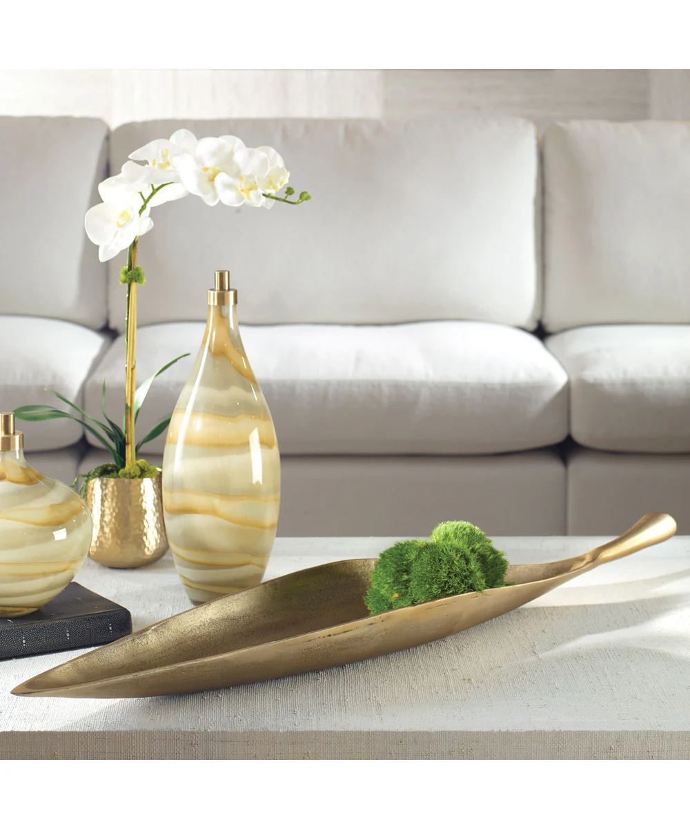 Botanica Aged Brass Bowl - Image 2
