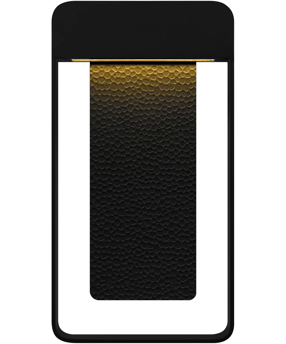 Bourdon Medium Outdoor Wall Light  Coastal Armour Aluminum Matte Black