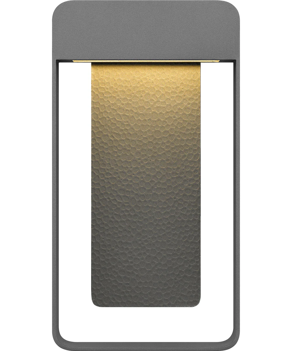 Bourdon Medium Outdoor Wall Light  Coastal Armour Aluminum Matte Titanium