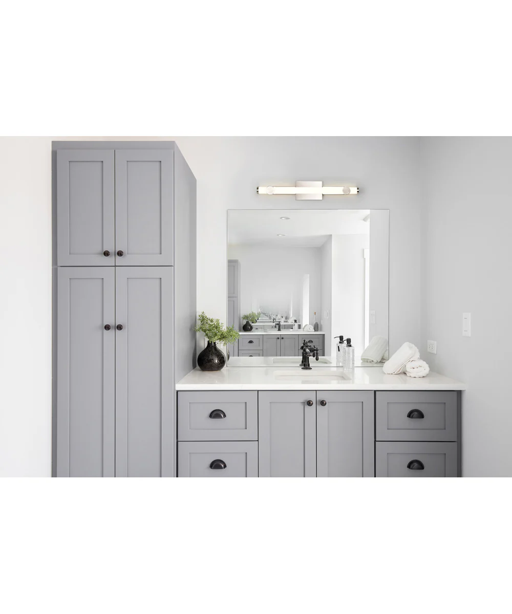 Bowman  Vanity & Wall Brushed Nickel - Image 2