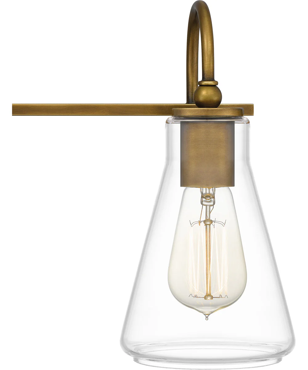 Boyton Extra Large 4-light Bath Light Weathered Brass - Image 6