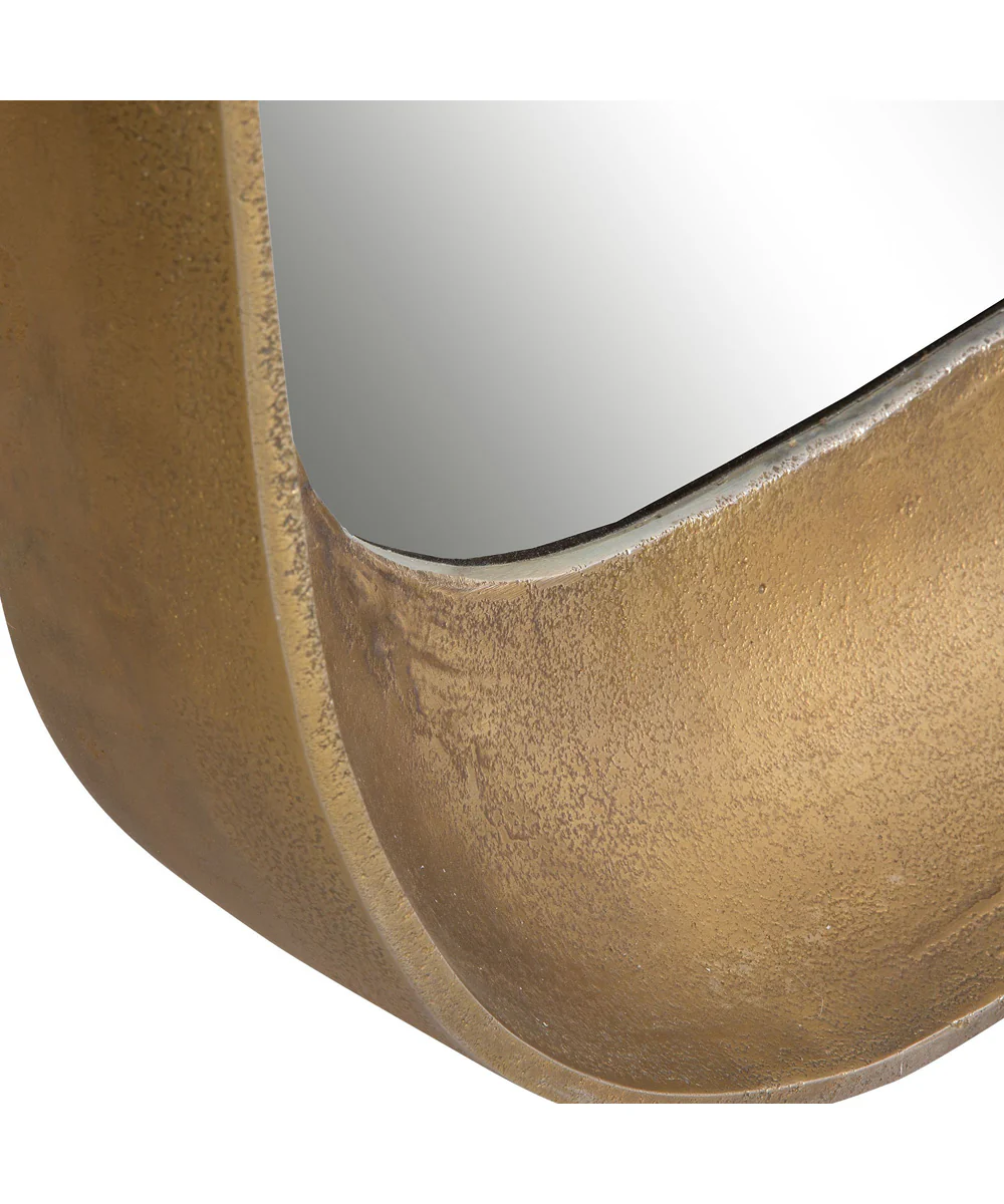 Bradano Brass Arch Mirror - Image 7