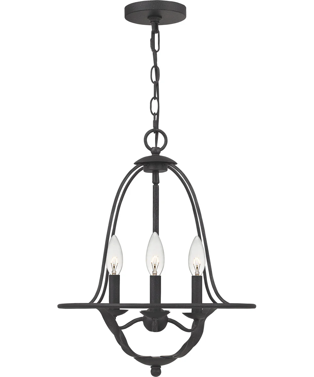 Bradbury 4-light Chandelier Grey Ash - Image 5