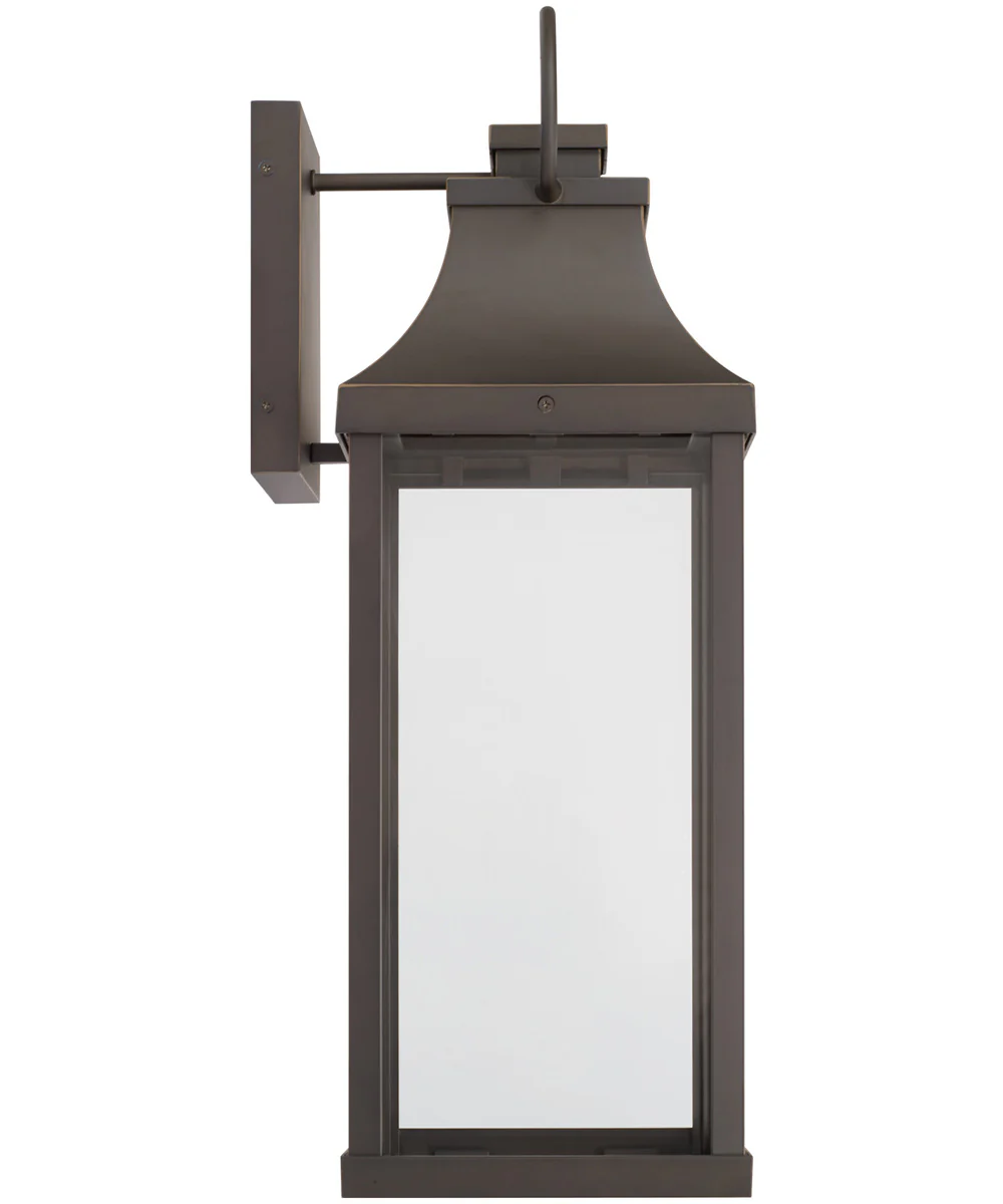 Bradford 1-Light Outdoor Wall-Lantern Rain or Shine - Oiled Bronze - Image 3