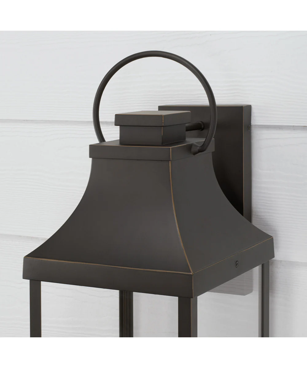 Bradford 1-Light Outdoor Wall-Lantern Rain or Shine - Oiled Bronze - Image 3