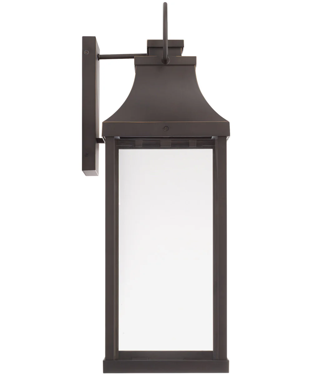 Bradford 1-Light Outdoor Wall-Lantern Rain or Shine - Oiled Bronze - Image 4