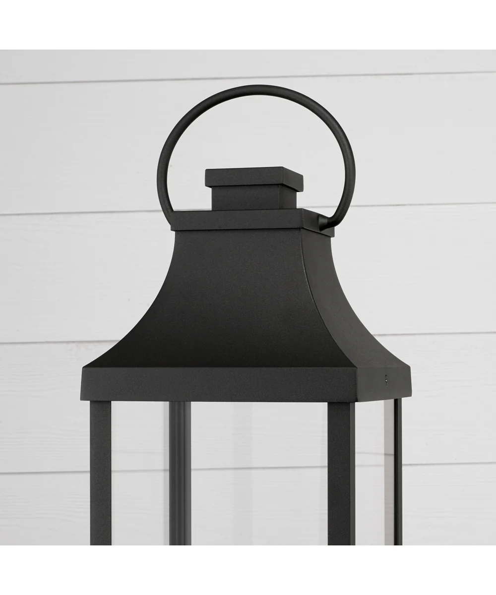 Bradford 3-Light Outdoor Post-Lantern Rain or Shine - Black - Image 2