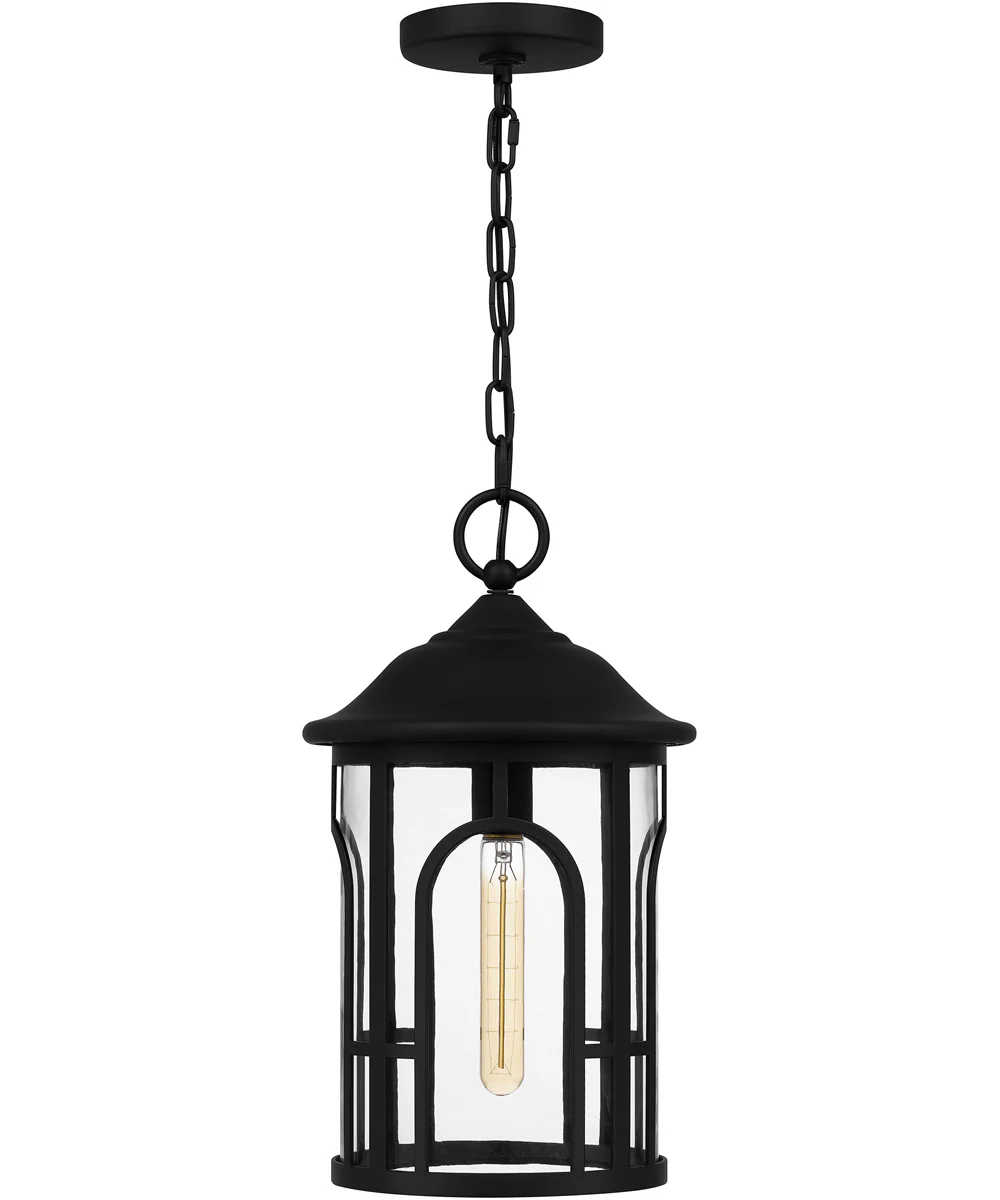 Brampton Large 1-light Outdoor Pendant Light  Coastal Armour Aluminum Matte Black - Image 3