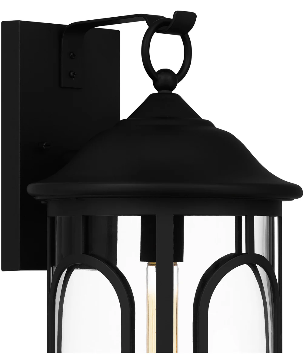 Brampton Large 1-light Outdoor Wall Light  Coastal Armour Aluminum Matte Black - Image 6