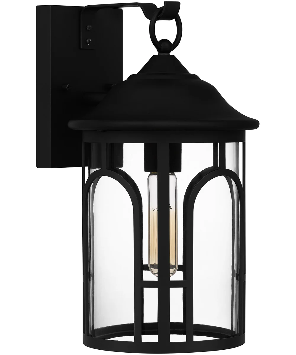 Brampton Medium 1-light Outdoor Wall Light  Coastal Armour Aluminum Matte Black - Image 3