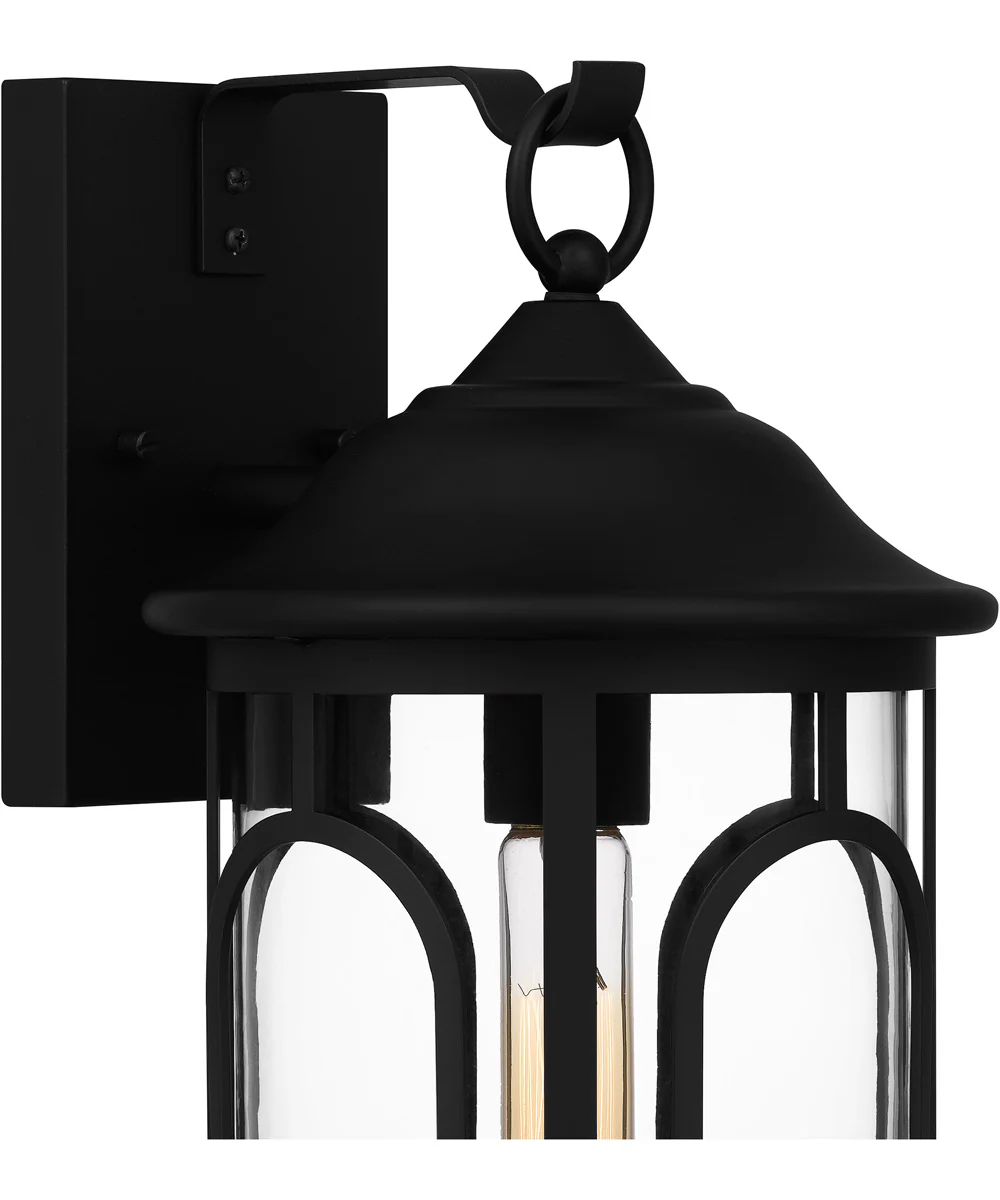 Brampton Medium 1-light Outdoor Wall Light  Coastal Armour Aluminum Matte Black - Image 6