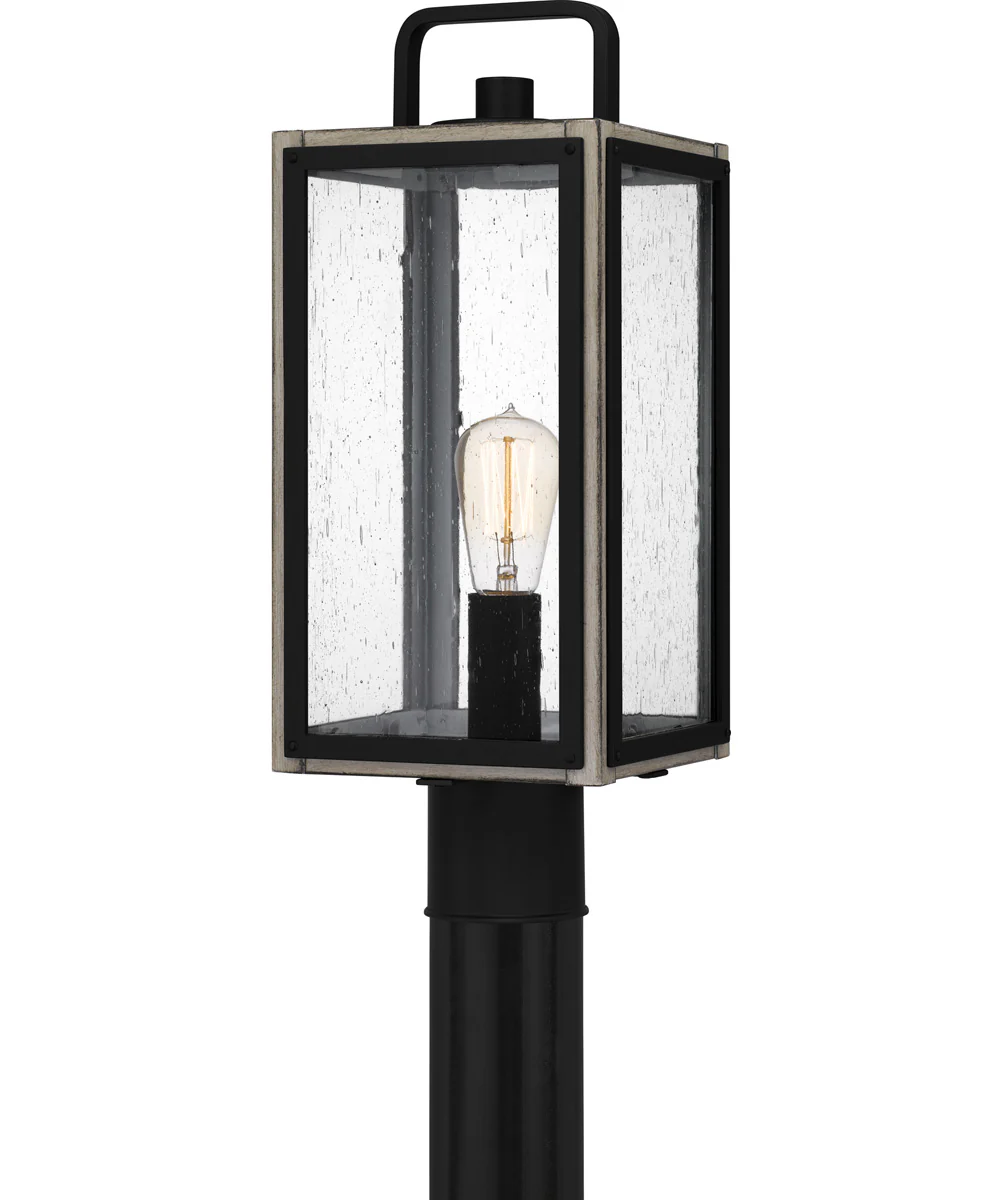 Bramshaw Large 1-light Outdoor Post Light  Coastal Armour Aluminum Matte Black - Image 2
