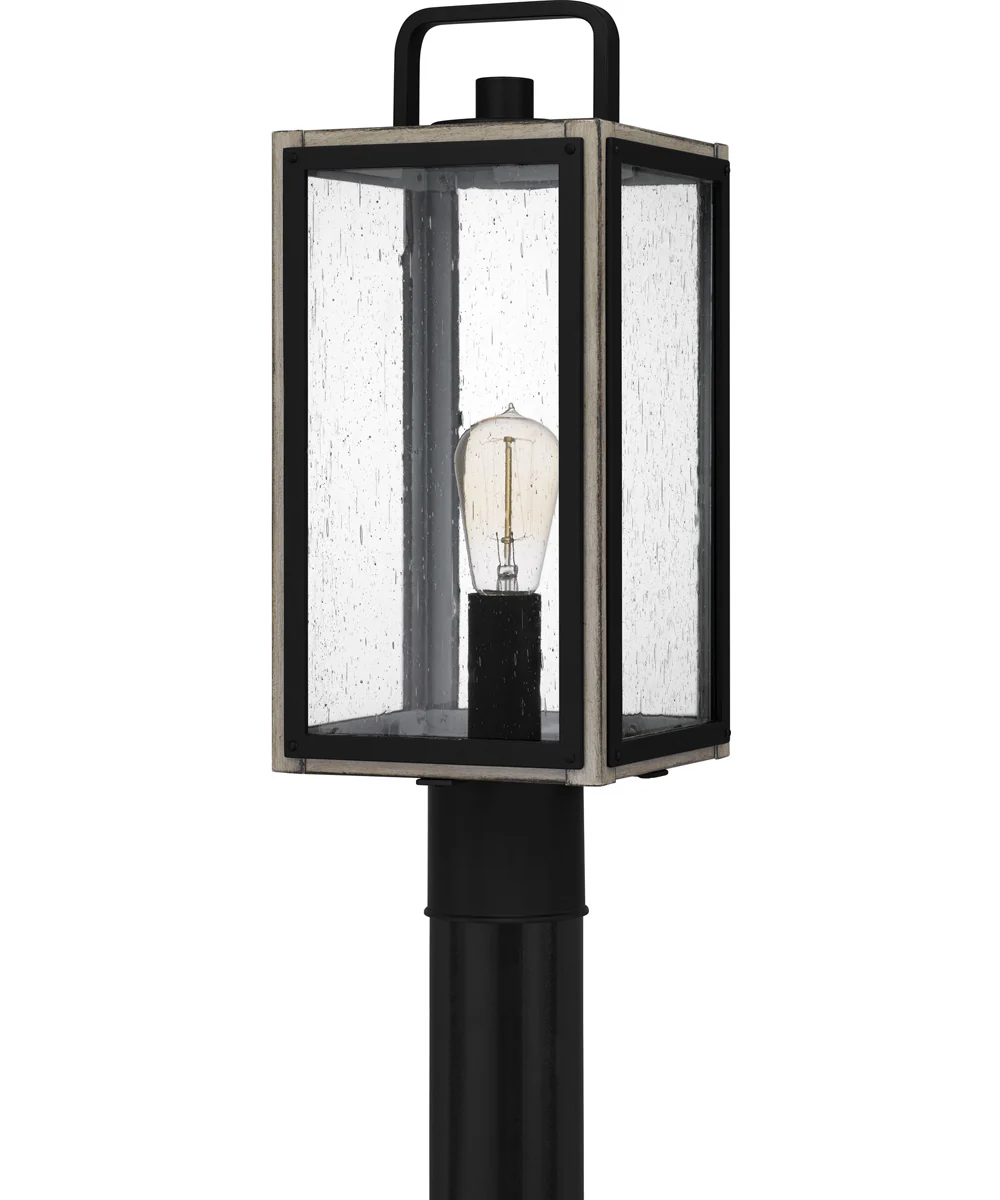 Bramshaw Large 1-light Outdoor Post Light  Coastal Armour Aluminum Matte Black - Image 3