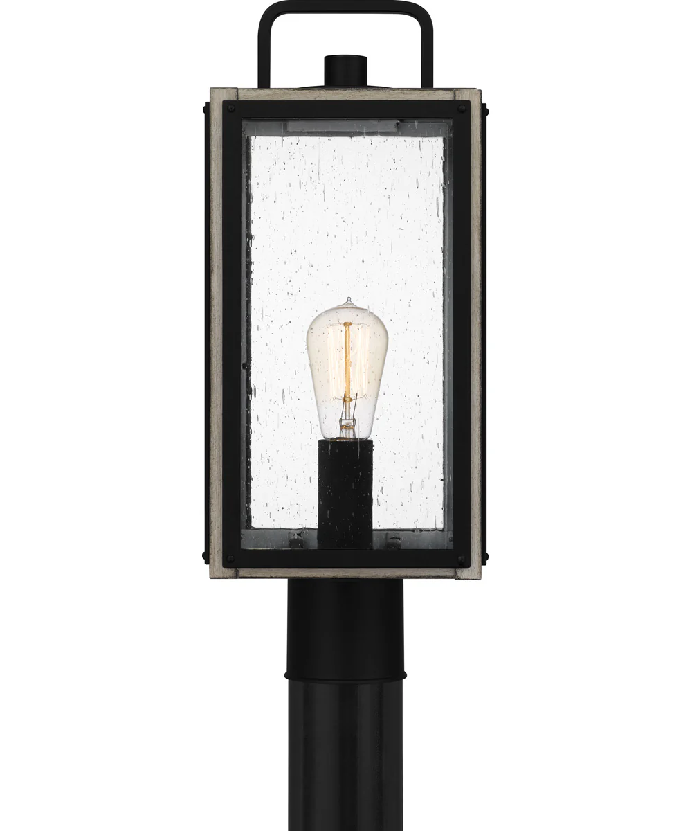 Bramshaw Large 1-light Outdoor Post Light  Coastal Armour Aluminum Matte Black - Image 4