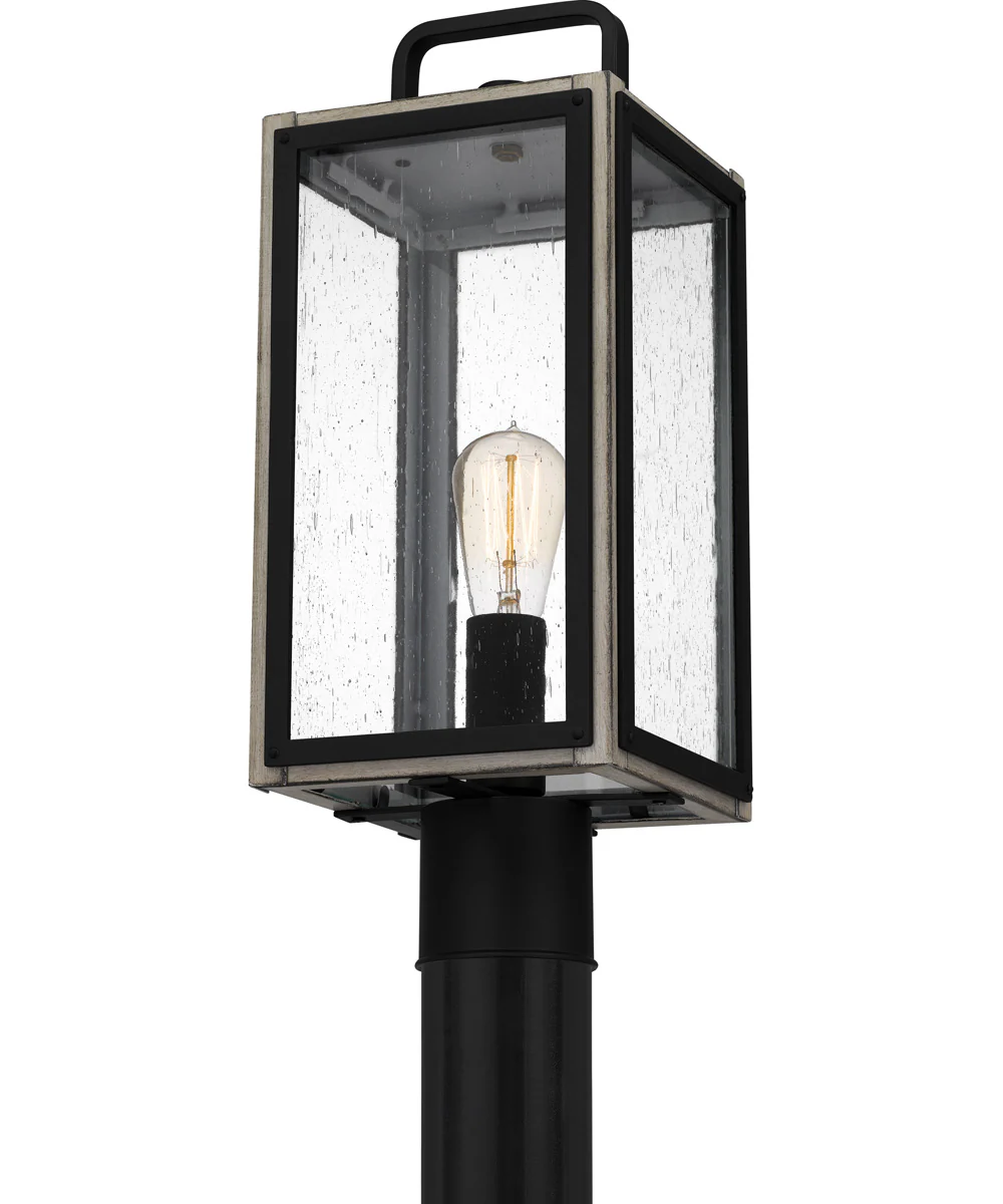 Bramshaw Large 1-light Outdoor Post Light  Coastal Armour Aluminum Matte Black - Image 5
