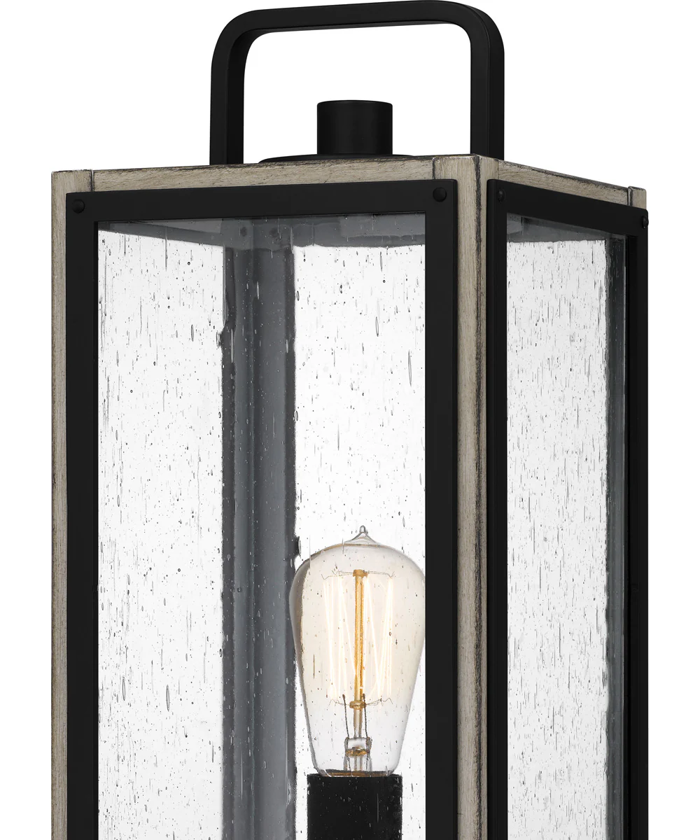 Bramshaw Large 1-light Outdoor Post Light  Coastal Armour Aluminum Matte Black - Image 6