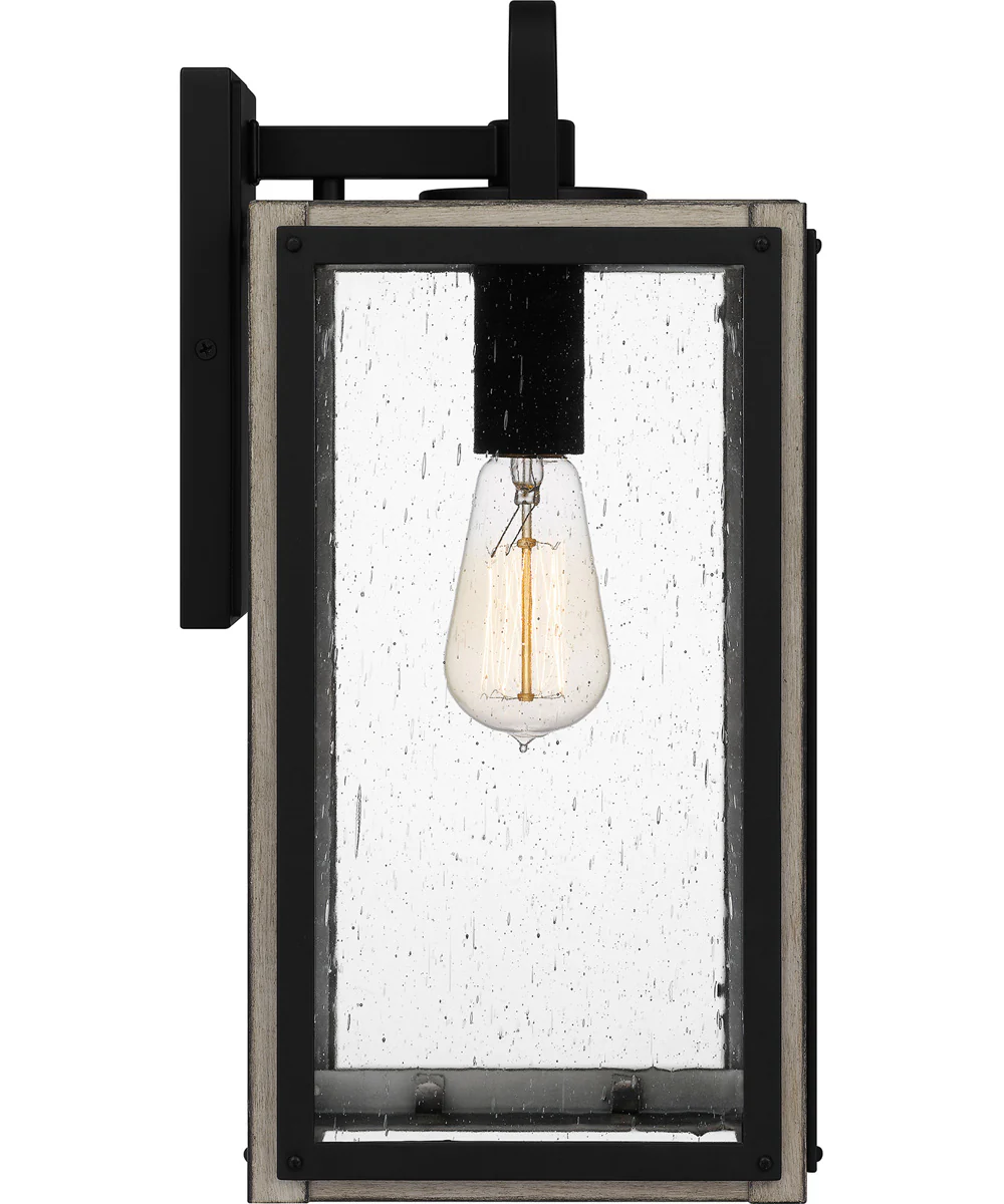 Bramshaw Large 1-light Outdoor Wall Light  Coastal Armour Aluminum Matte Black - Image 5