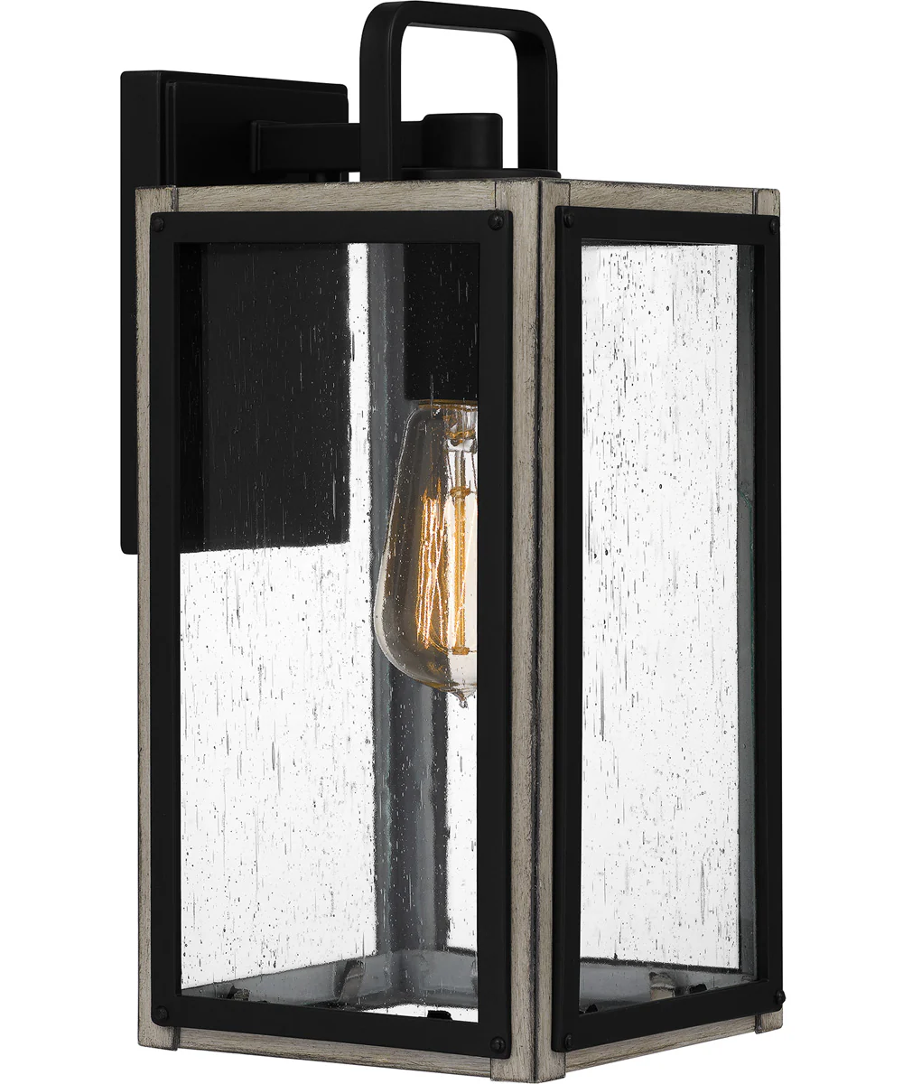Bramshaw Medium 1-light Outdoor Wall Light  Coastal Armour Aluminum Matte Black - Image 2