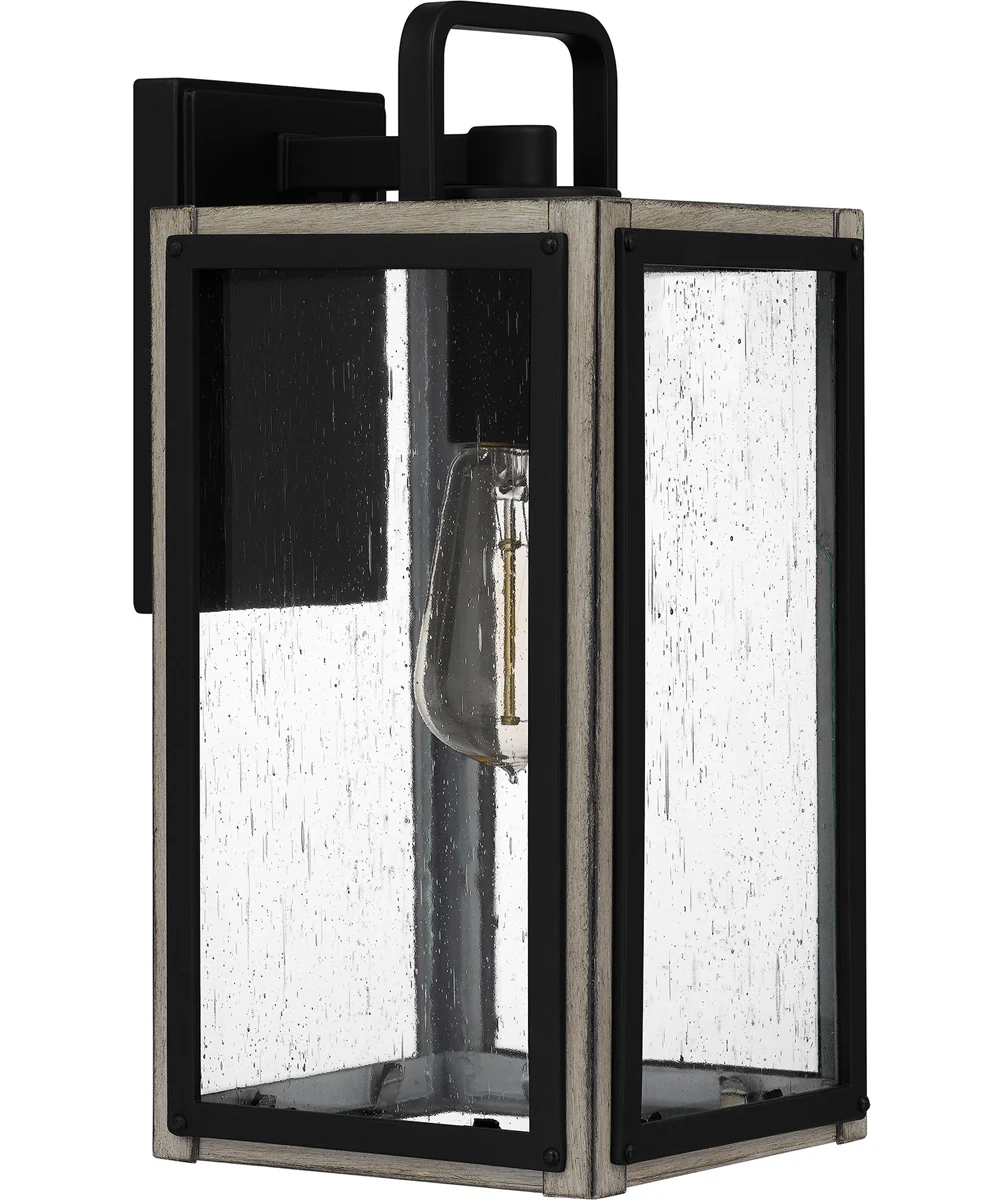 Bramshaw Medium 1-light Outdoor Wall Light  Coastal Armour Aluminum Matte Black - Image 3