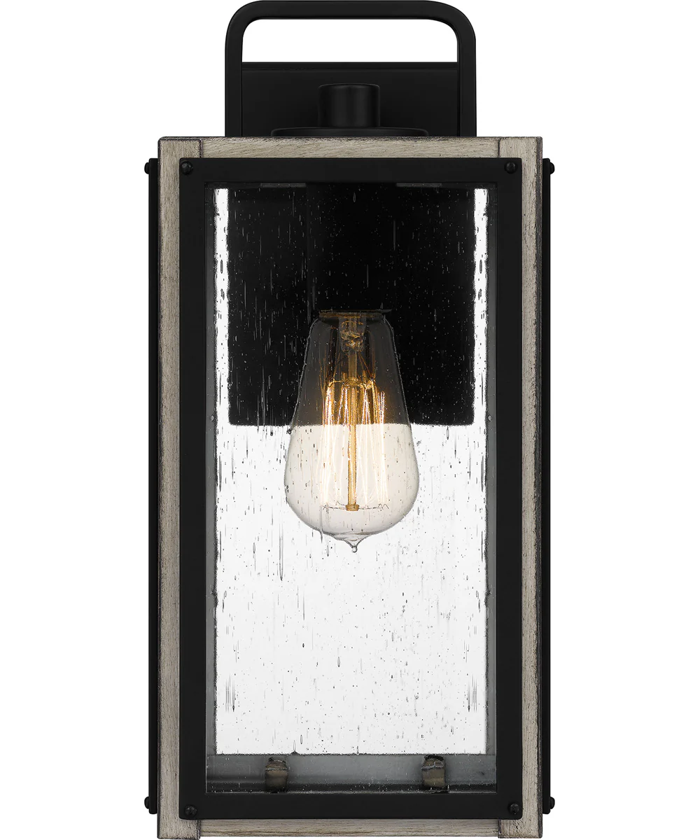 Bramshaw Medium 1-light Outdoor Wall Light  Coastal Armour Aluminum Matte Black - Image 4