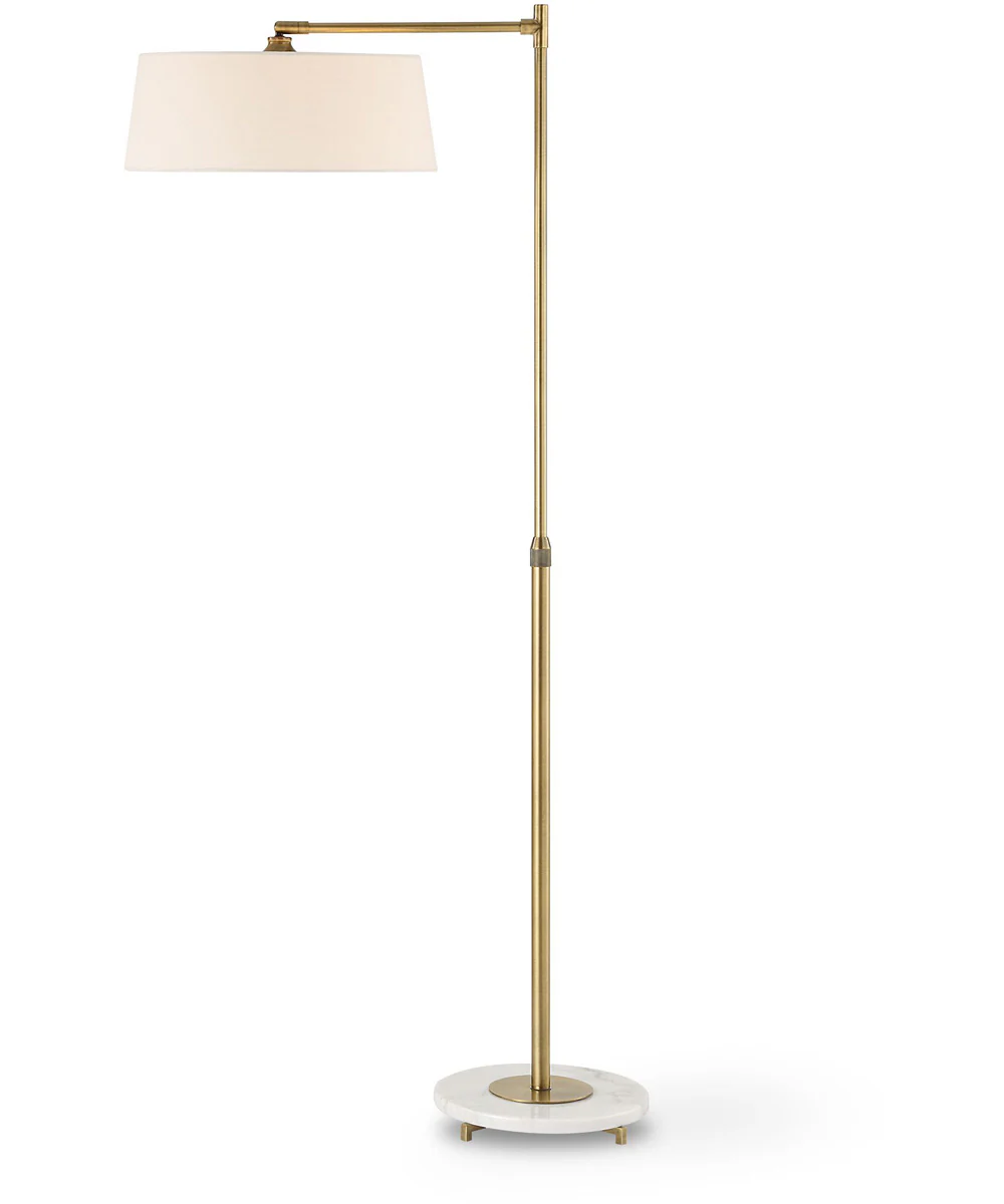 Branch Out Brass Floor Lamp