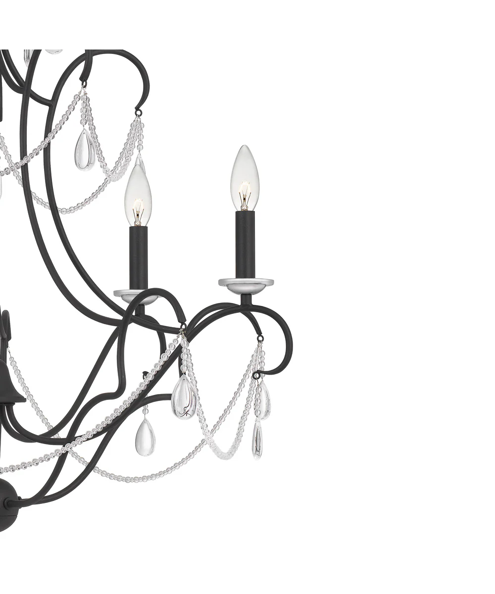 Bray 5-light Chandelier Earth Black - Image 6
