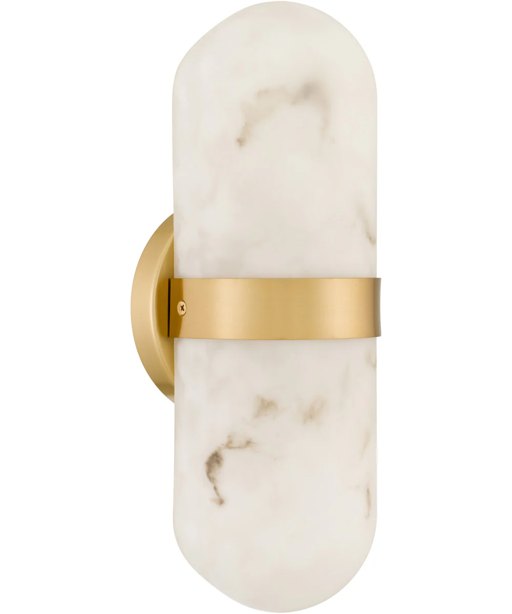 Bree 2-light Wall Sconce Brushed Gold - Image 5