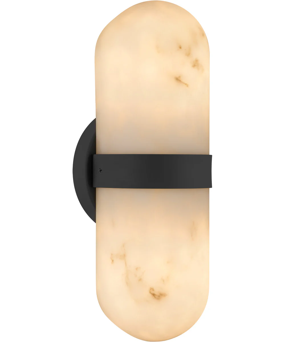 Bree 2-light Wall Sconce Matte Black