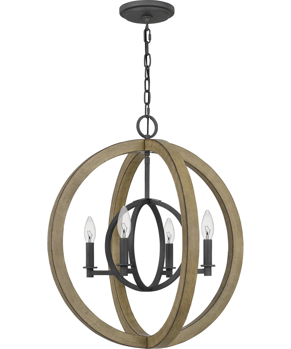 Breitling 4-light Pendant Mottled Black - Image 3