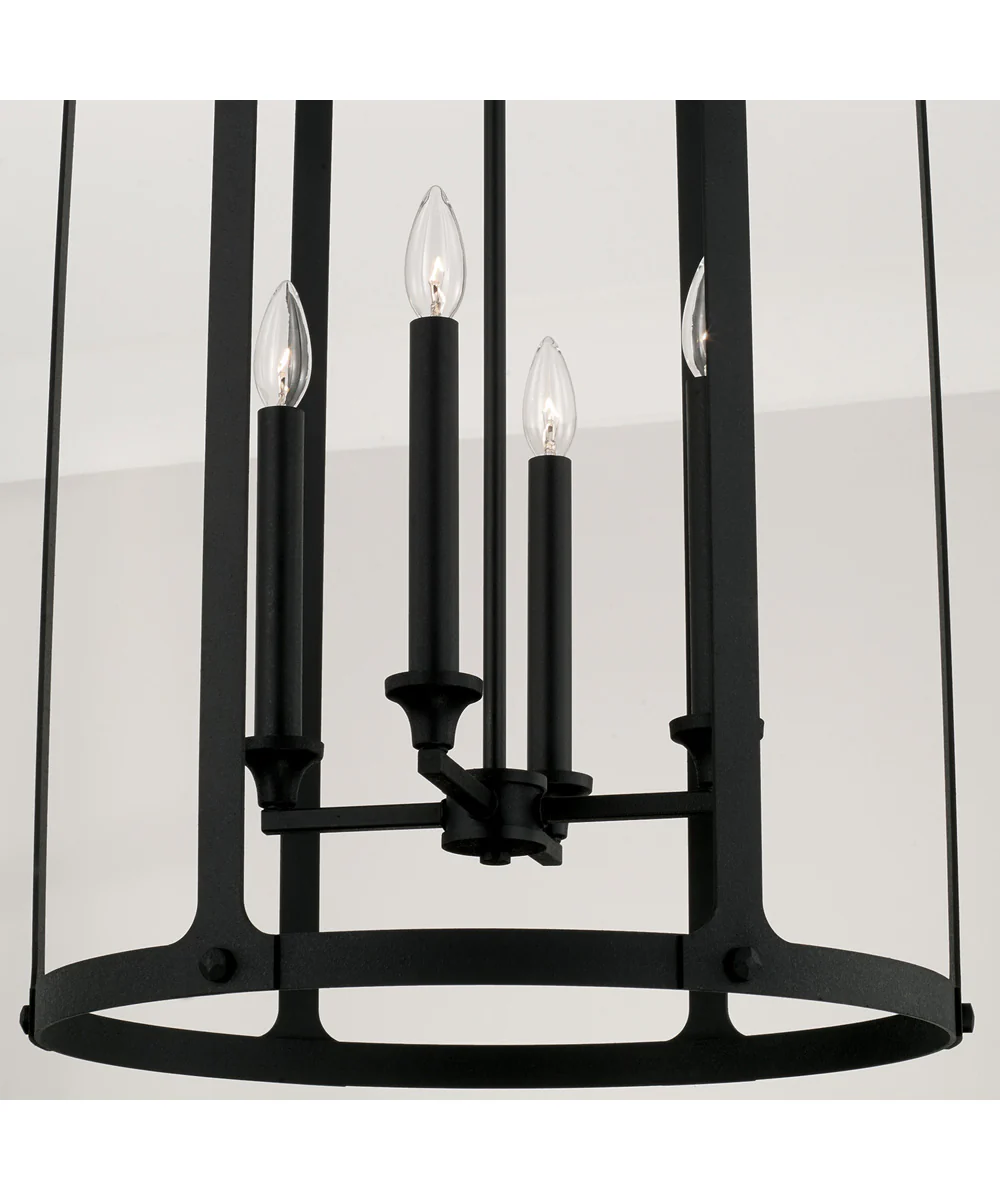 Brennen 4-Light Foyer Black Iron - Image 3