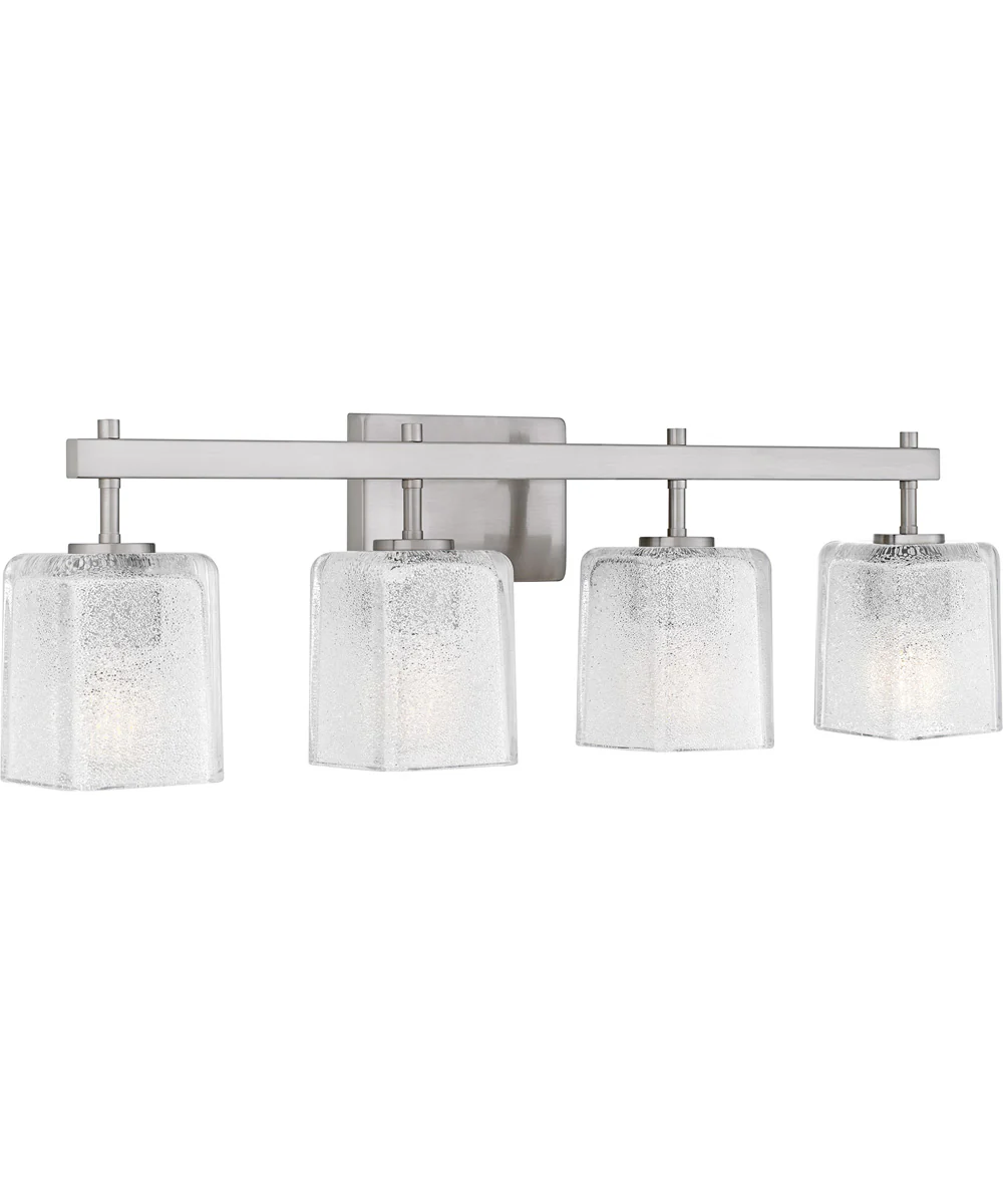 Brenthouse Extra Large 4-light Bath Light Brushed Nickel - Image 3