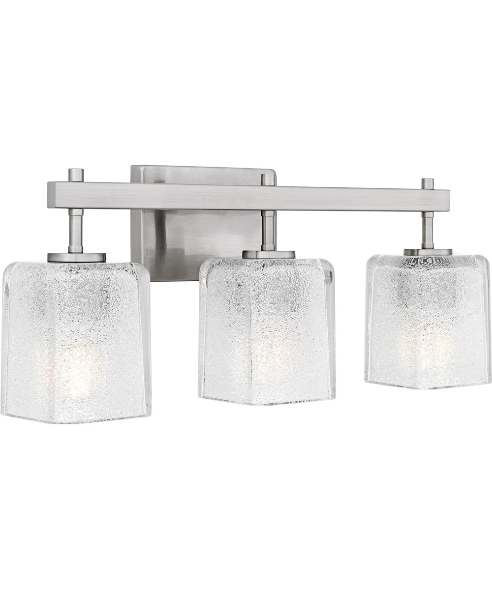 Brenthouse Large 3-light Bath Light Brushed Nickel - Image 3