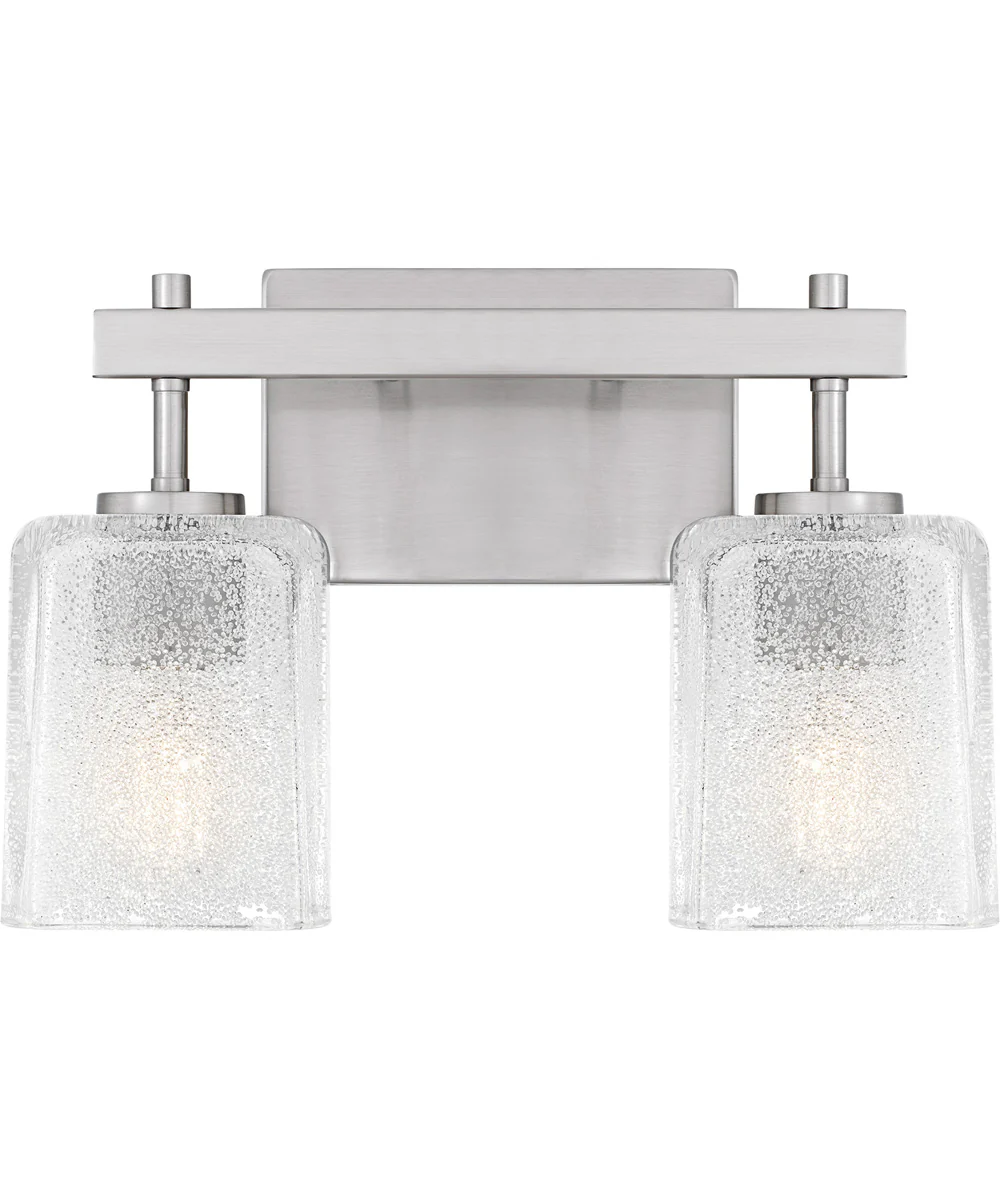 Brenthouse Medium 2-light Bath Light Brushed Nickel
