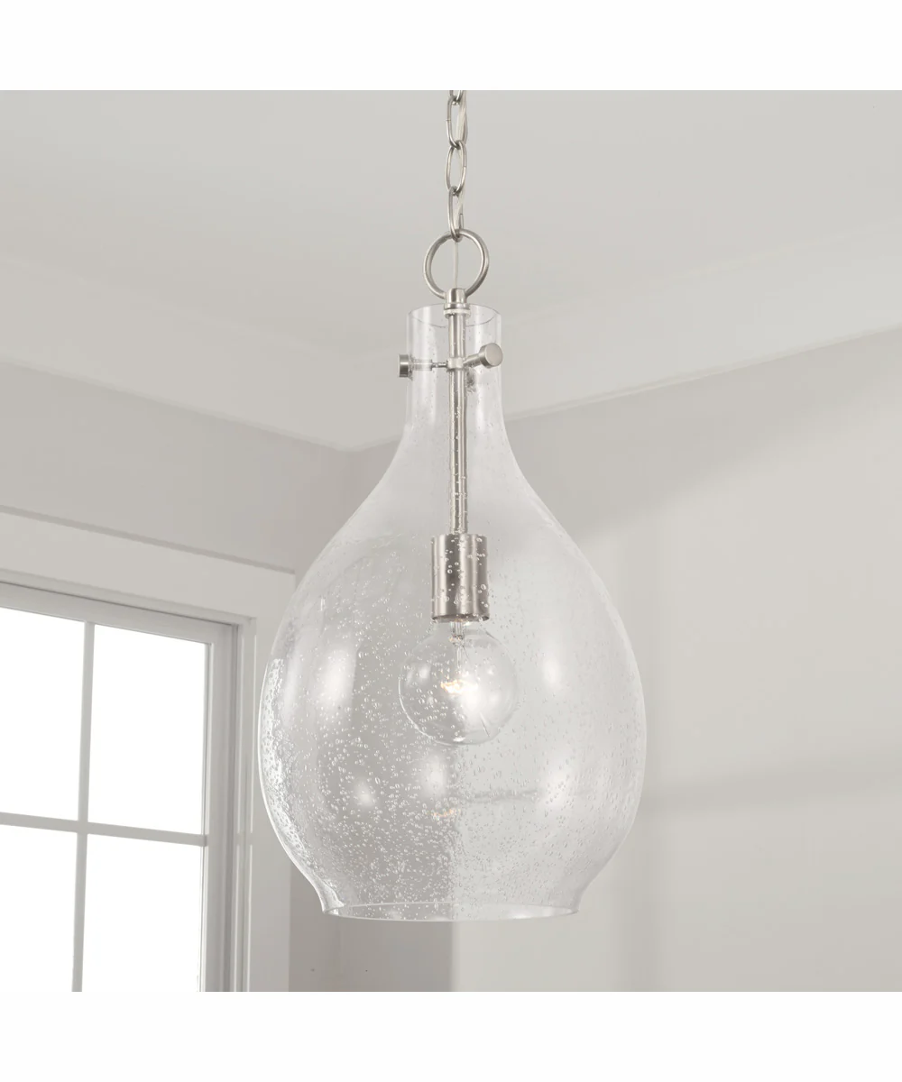 Brentwood 1-Light Pendant Brushed Nickel - Image 2