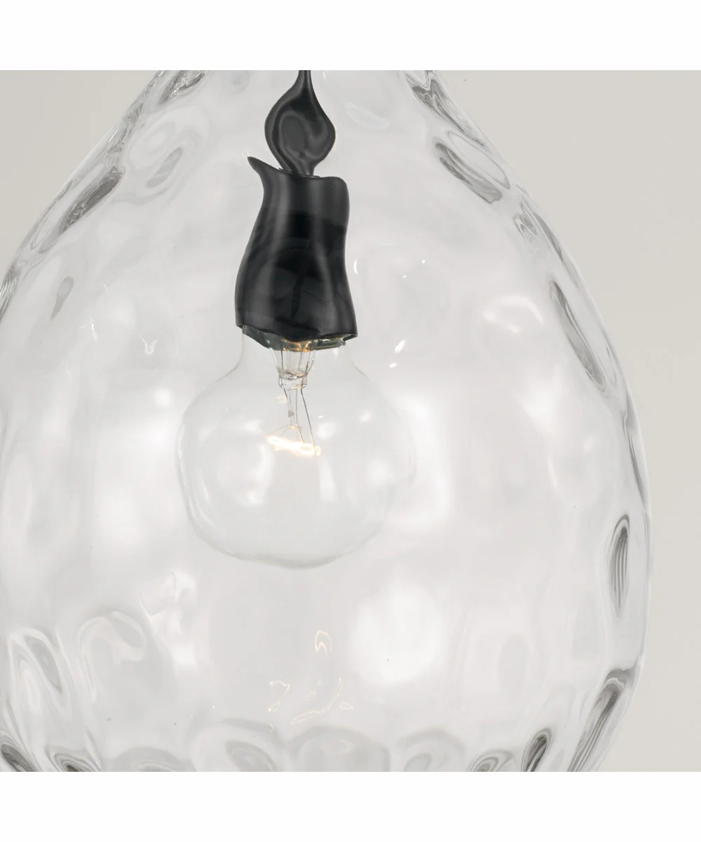 Brentwood 1-Light Pendant Matte Black - Image 3