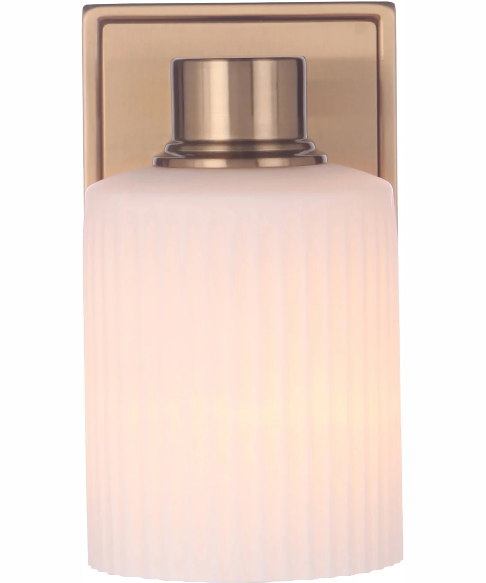 Bretton 1-Light Wall Sconce Satin Brass - Image 4