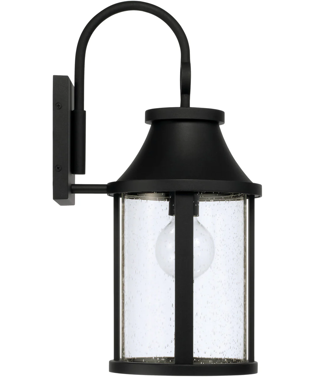 Bridger 1-Light Outdoor Wall-Lantern Black - Image 4
