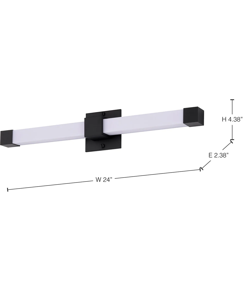 Brightwyn  Vanity & Wall Matte Black - Image 11