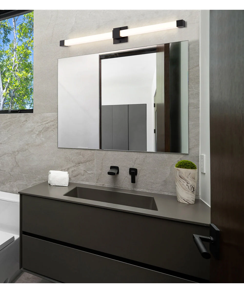 Brightwyn  Vanity & Wall Matte Black - Image 2