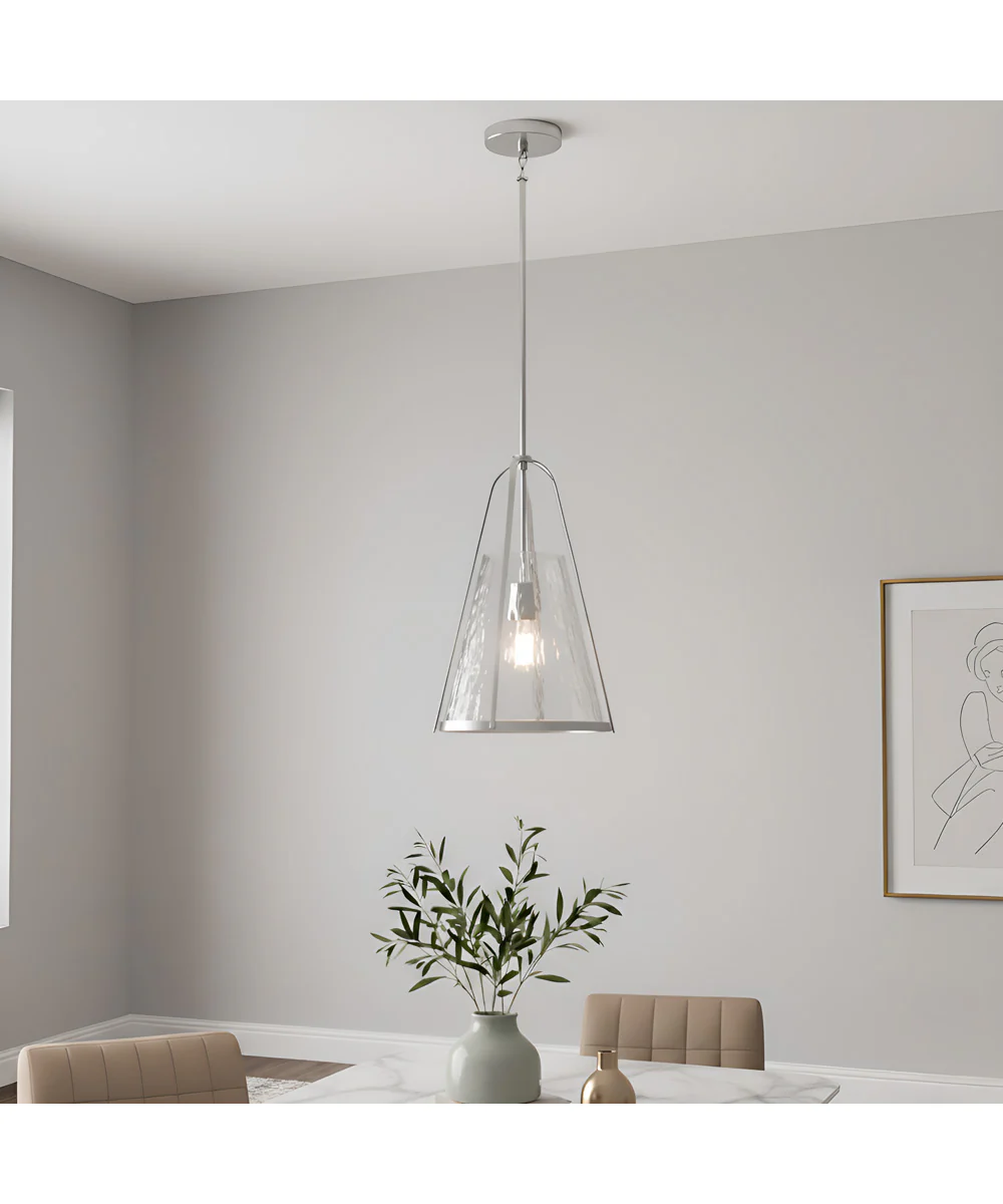 Briley 1-light Mini Pendant Brushed Nickel - Image 2