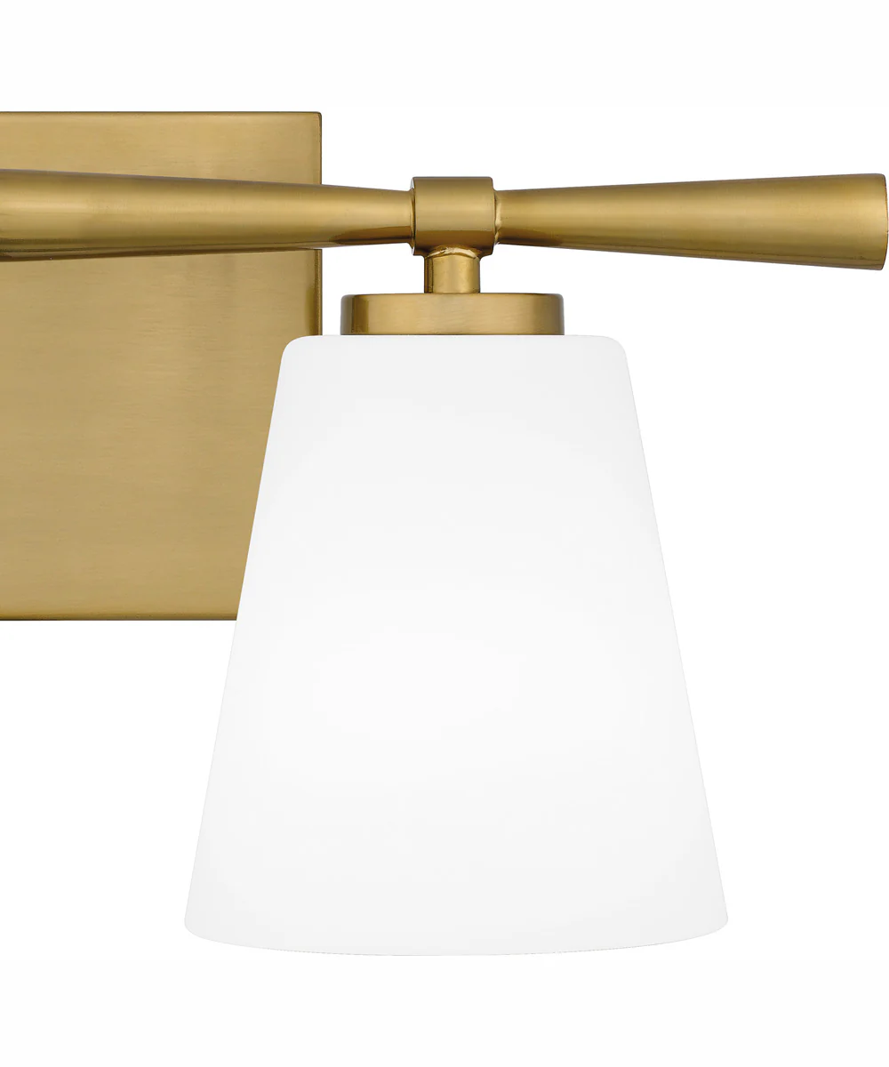 Brindley Medium 2-light Bath Light Aged Brass - Image 6